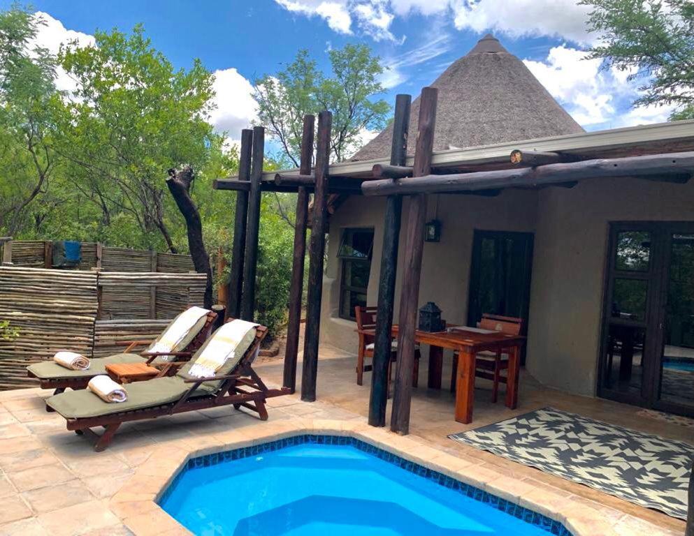 Ikhaya Lamadube Game Lodge Klipdrift Eksteriør bilde