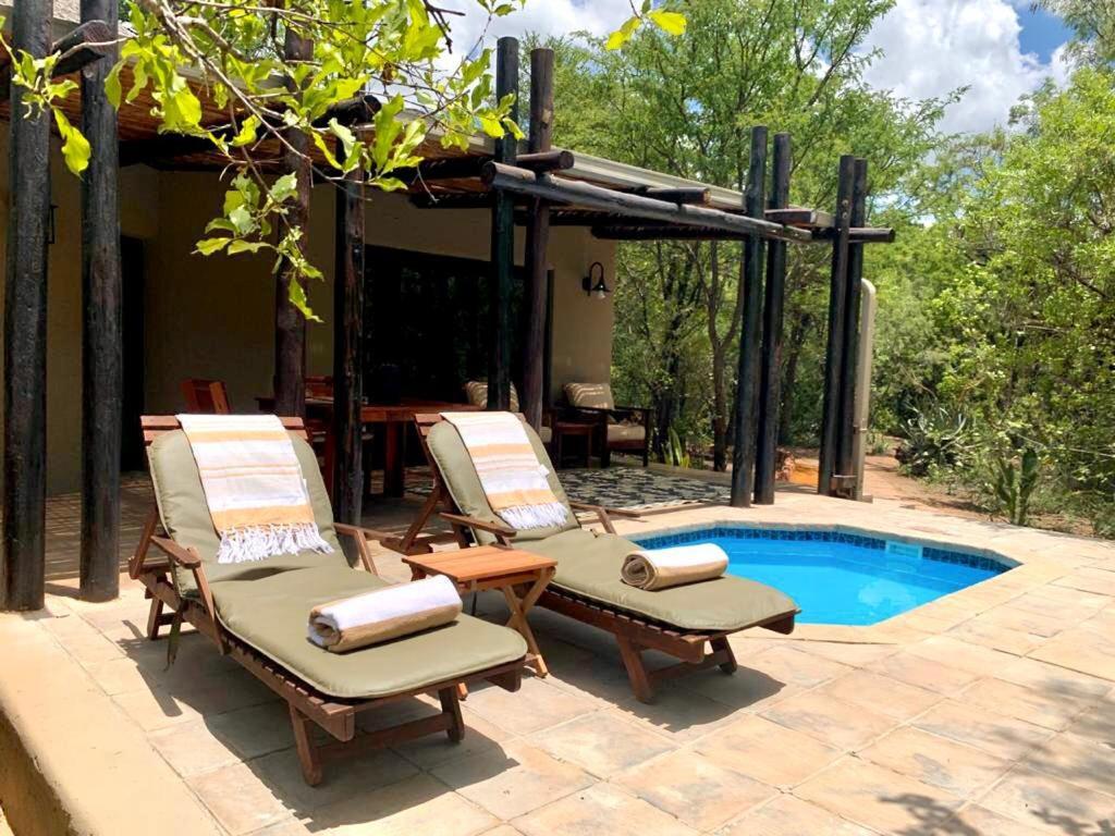 Ikhaya Lamadube Game Lodge Klipdrift Eksteriør bilde