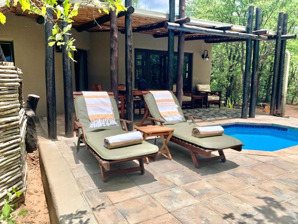 Ikhaya Lamadube Game Lodge Klipdrift Eksteriør bilde