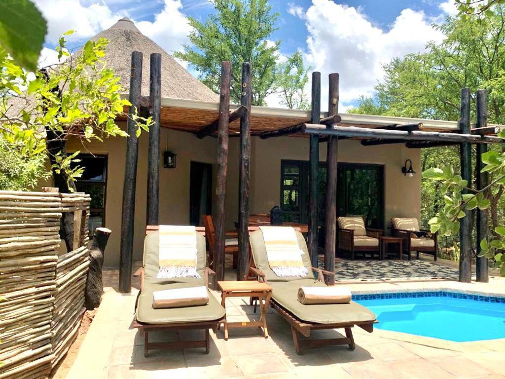 Ikhaya Lamadube Game Lodge Klipdrift Eksteriør bilde